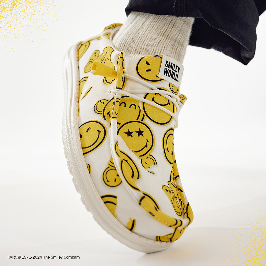wally smileyworld® smiley white/yellow wally smileyworld® smiley white/yellow