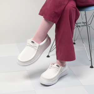 wendy work ce slip resistant white