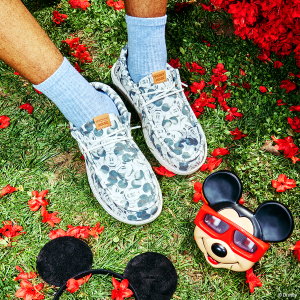 disney mickey mouse print wally grey/multi