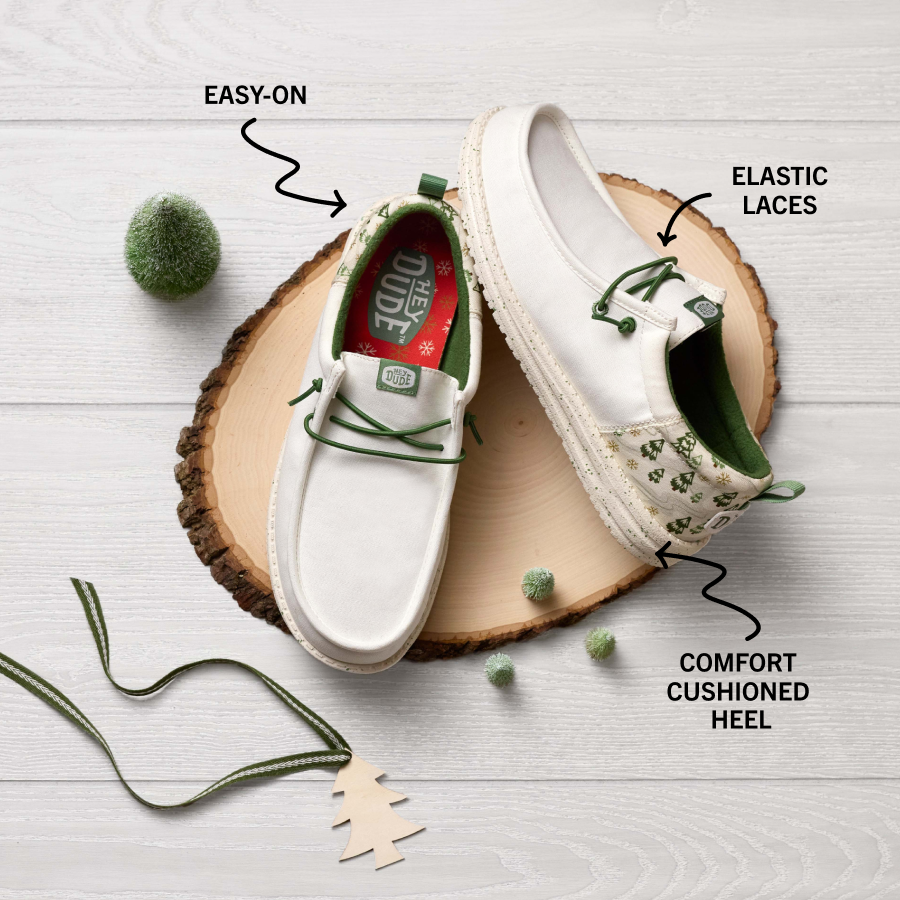 wally funk retro christmas egret/multi wally funk retro christmas egret/multi