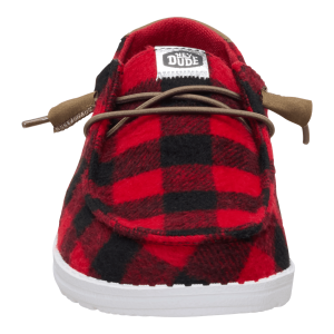 wendy buffalo plaid red and black plaid