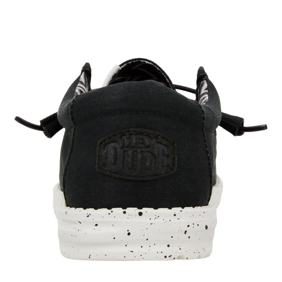 wally stretch canvas wide black/white wally stretch canvas wide black/white