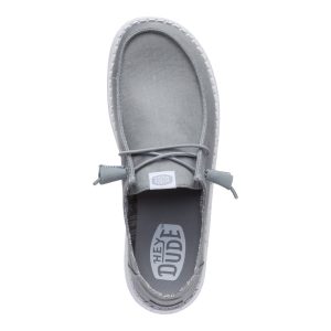 wendy stretch canvas monument grey