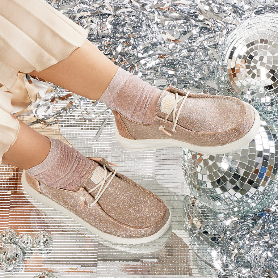 wendy metallic sparkle rose gold wendy metallic sparkle rose gold