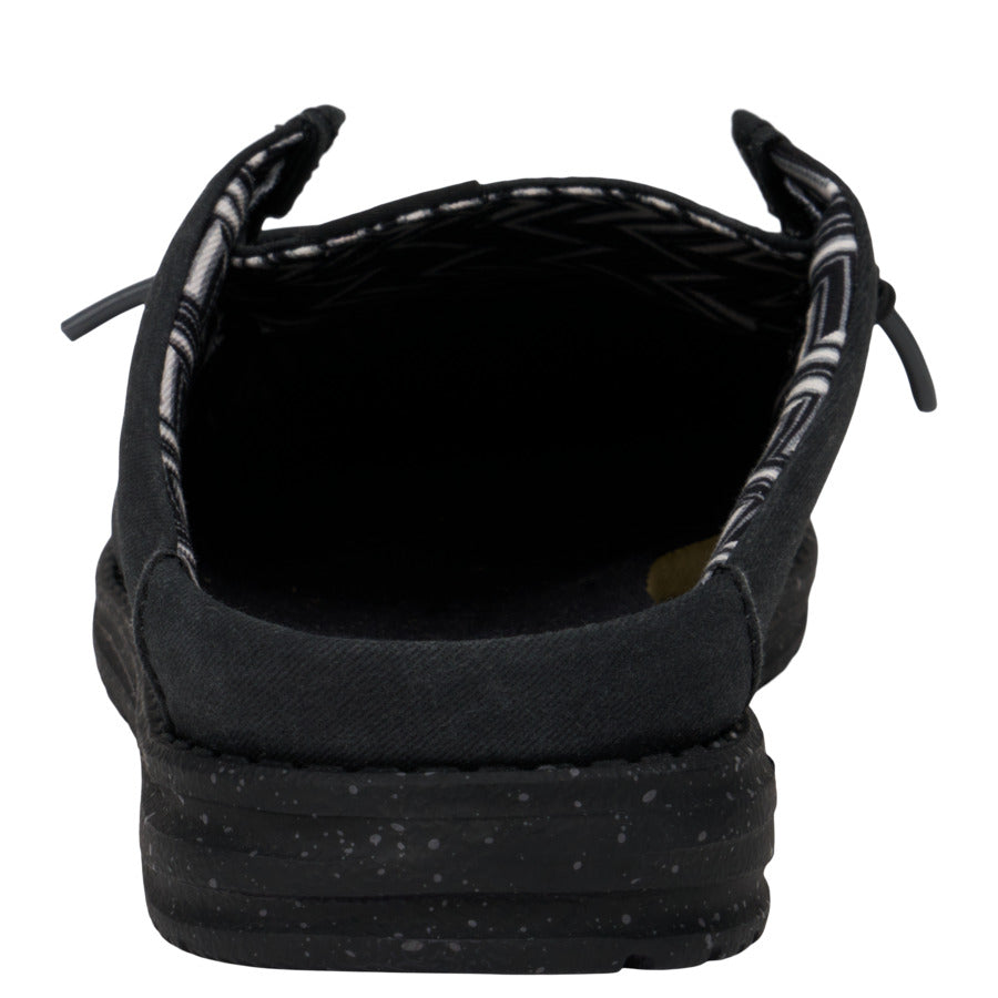 wally slip stretch canvas black/black wally slip stretch canvas black/black