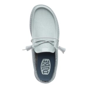 wally slip stretch canvas puritan grey