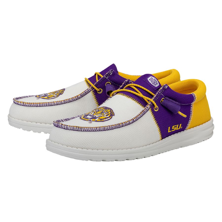 men's wally tri lsu lsu purple/gold men's wally tri lsu lsu purple/gold