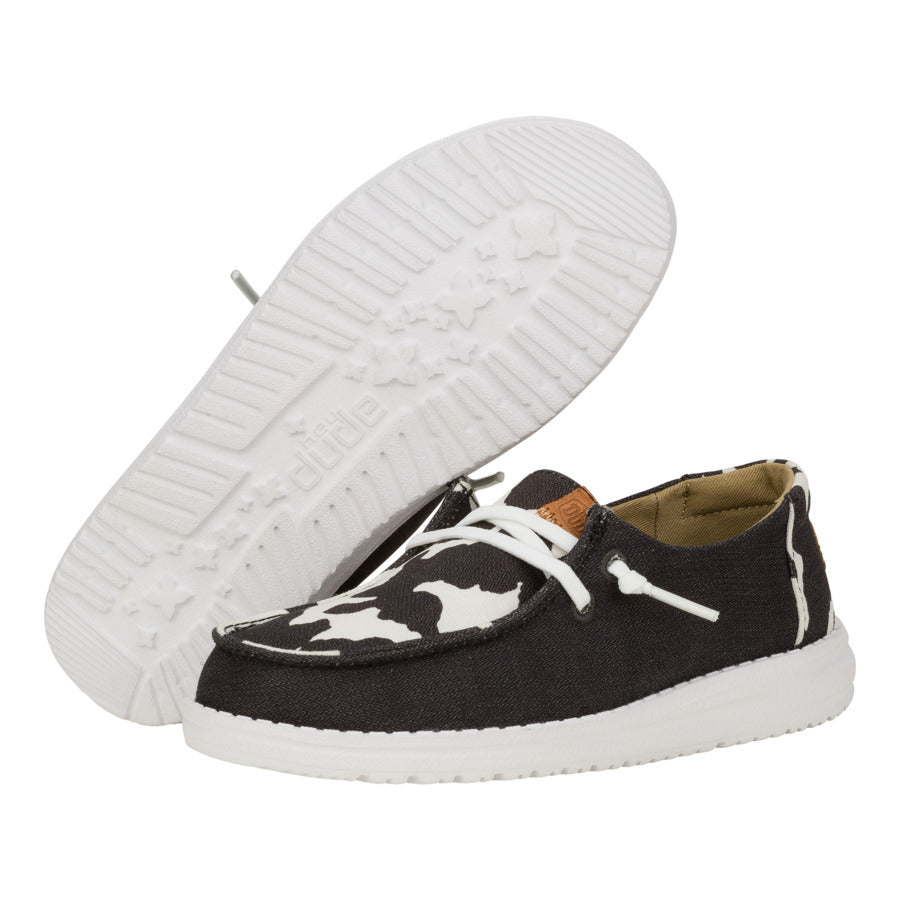 wendy youth animal black/cow wendy youth animal black/cow
