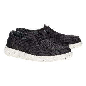 wendy stretch sox wide black/white