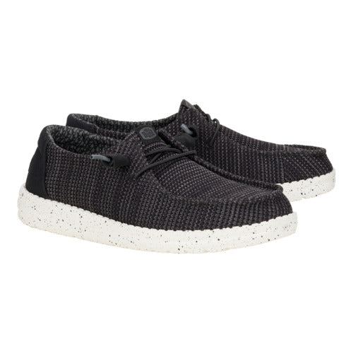 wendy stretch sox wide black/white wendy stretch sox wide black/white