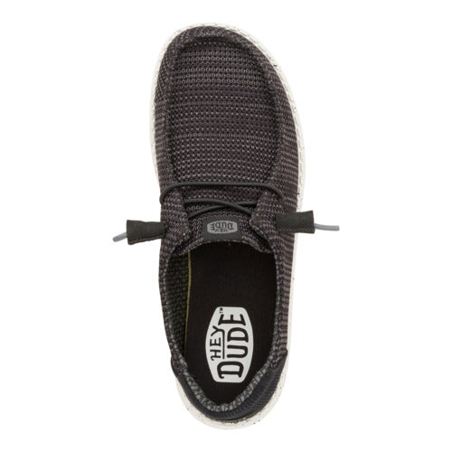 wendy stretch sox wide black/white wendy stretch sox wide black/white