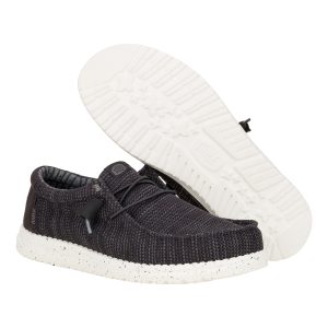 wally stretch sox black/white