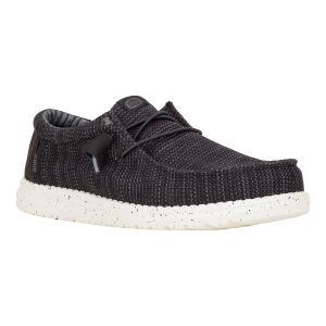 wally stretch sox wide black/white