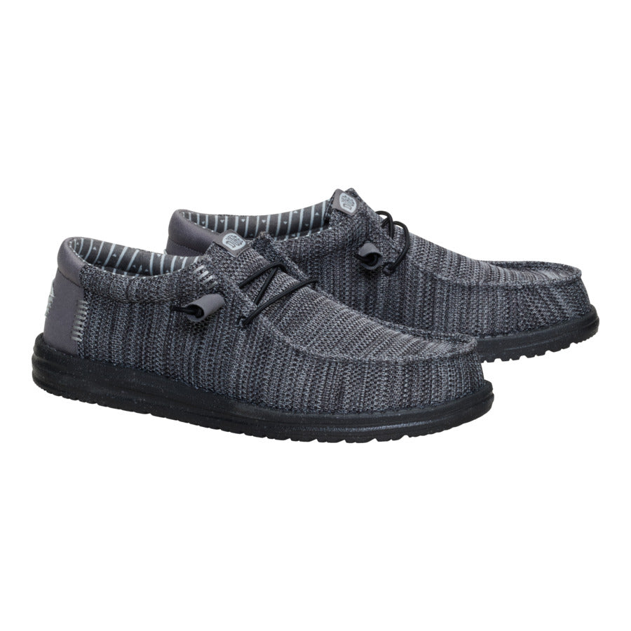 wally stretch sox granite grey/black wally stretch sox granite grey/black