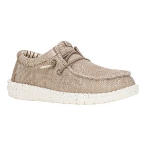 wally youth stretch sox walnut
