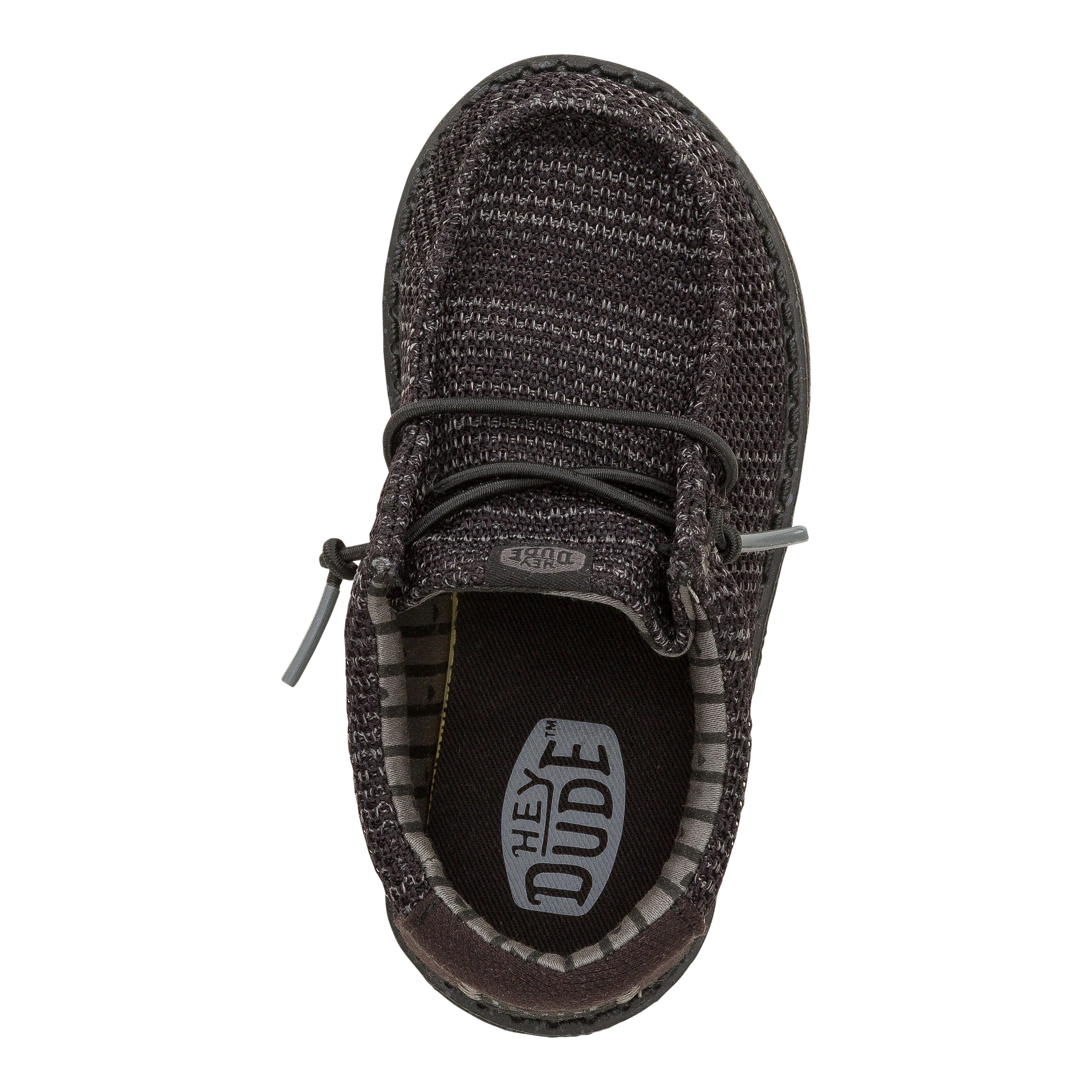 wally toddler stretch mesh black/black wally toddler stretch mesh black/black