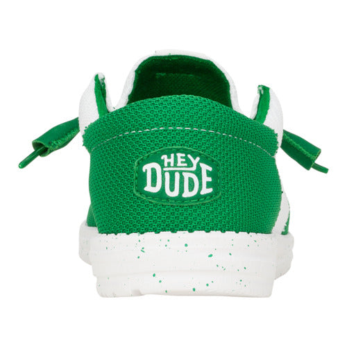 wally tri varsity mesh green/white wally tri varsity mesh green/white