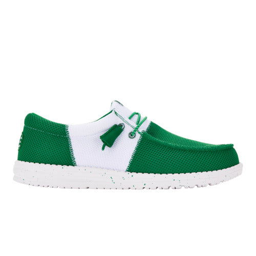 wally tri varsity mesh green/white wally tri varsity mesh green/white
