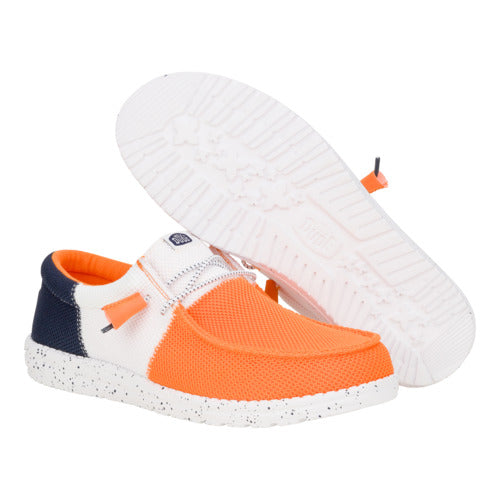 wally tri varsity mesh orange/white wally tri varsity mesh orange/white