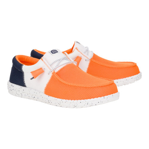 wally tri varsity mesh orange/white wally tri varsity mesh orange/white