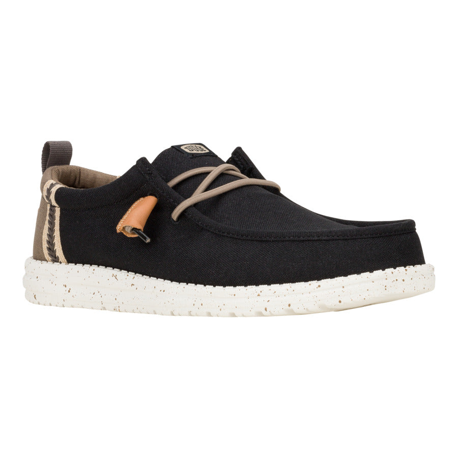 wally craft linen black/walnut wally craft linen black/walnut