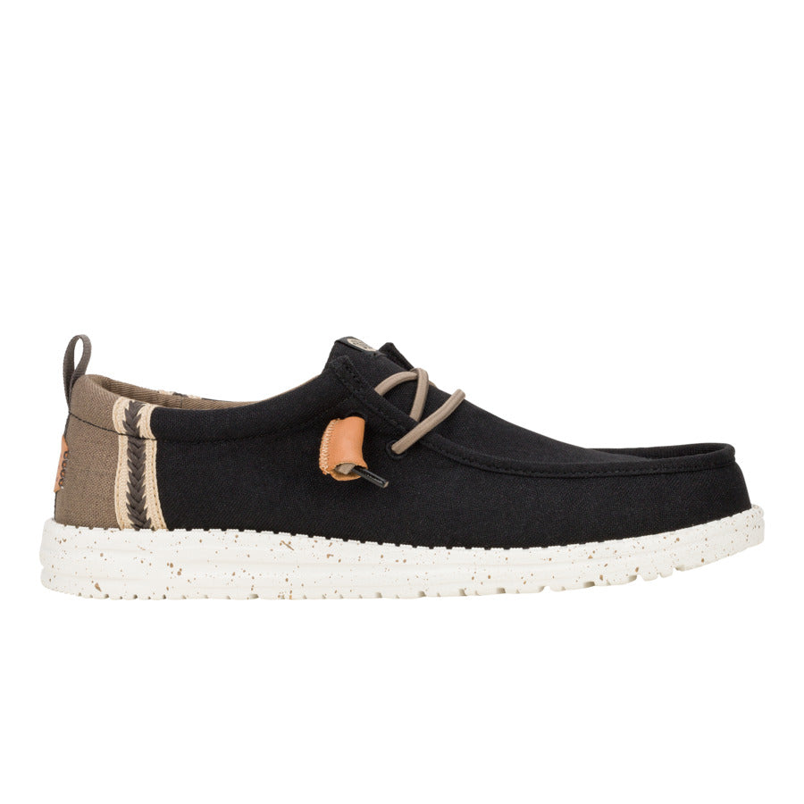 wally craft linen black/walnut wally craft linen black/walnut