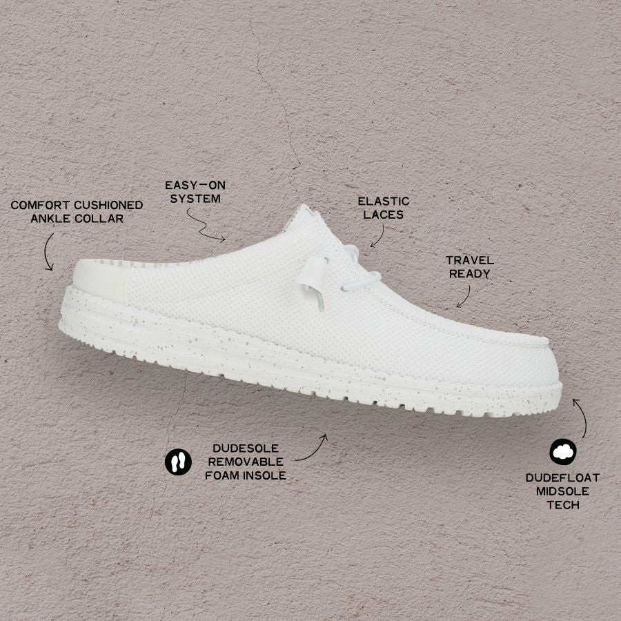 wally slip stretch sox white wally slip stretch sox white