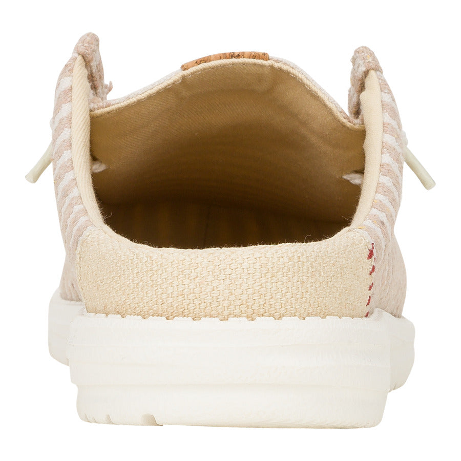 wally slip resort tan/white wally slip resort tan/white
