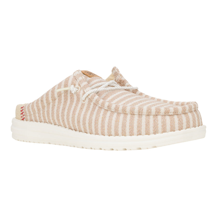wally slip resort tan/white wally slip resort tan/white