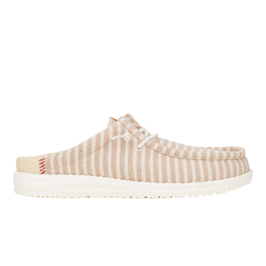 wally slip resort tan/white wally slip resort tan/white