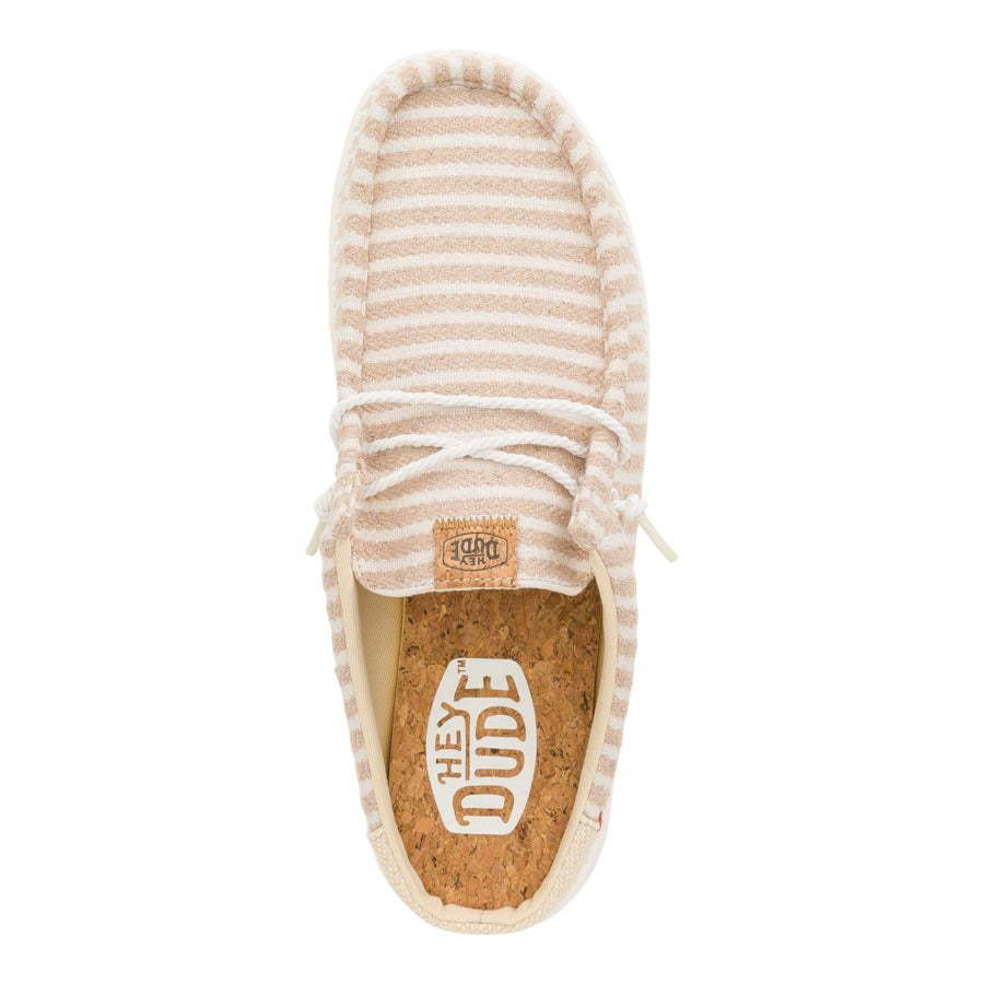 wally slip resort tan/white wally slip resort tan/white