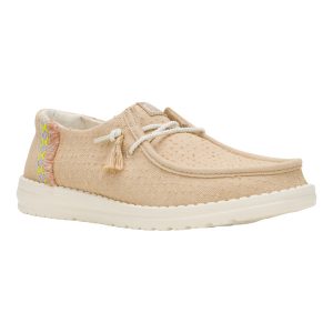 wendy perf canvas irish cream
