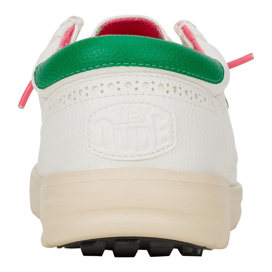 wally golf classic white/green tambourine wally golf classic white/green tambourine