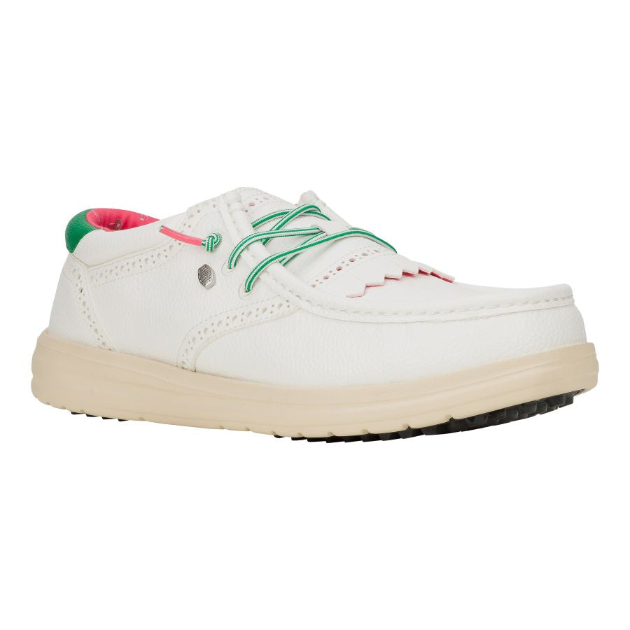 wally golf classic white/green tambourine wally golf classic white/green tambourine