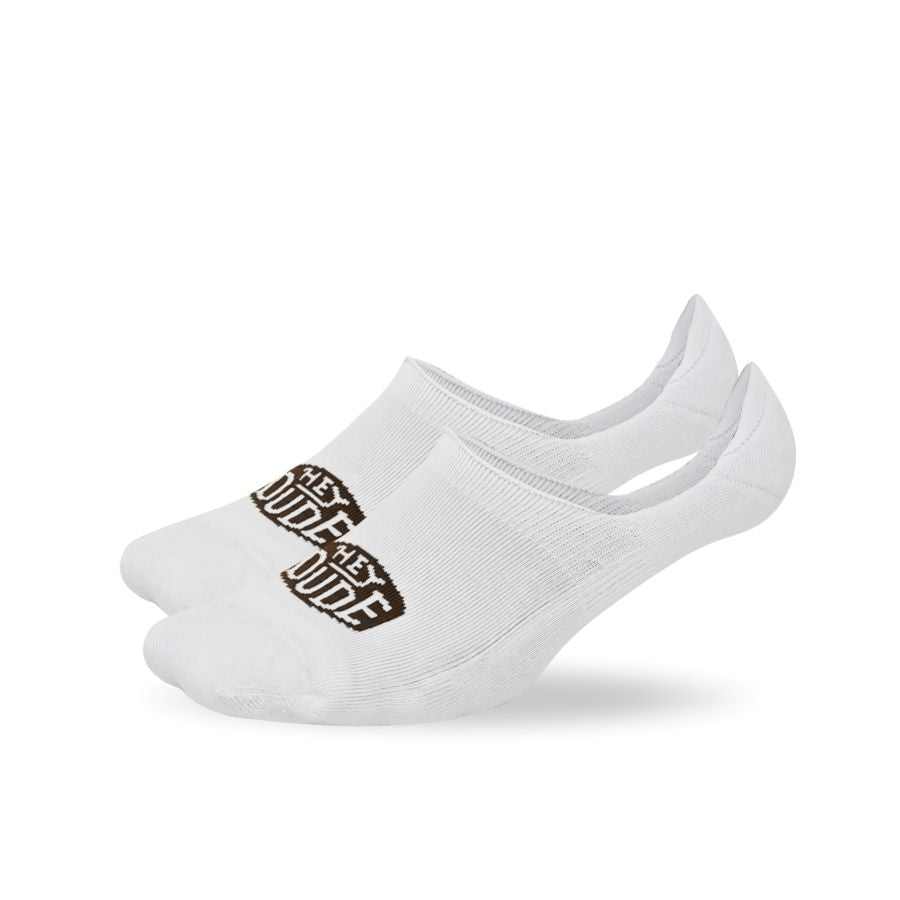 heydude no show sock 3 pack white heydude no show sock 3 pack white