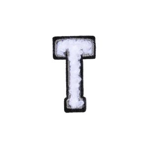 import placeholder for letter t patch black white 32594002