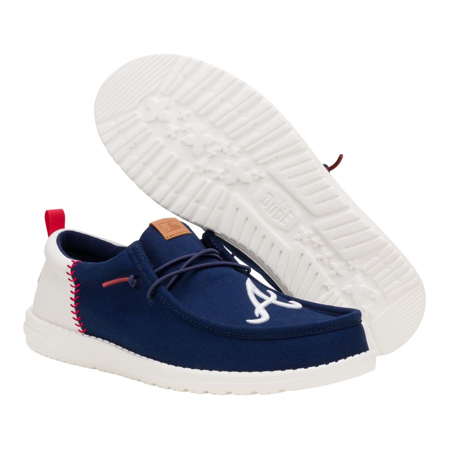 mlb braves™ wally funk braves navy/white mlb braves™ wally funk braves navy/white