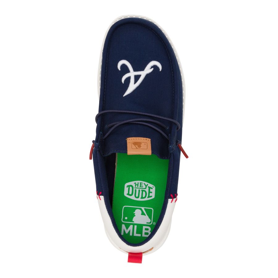 mlb braves™ wally funk braves navy/white mlb braves™ wally funk braves navy/white
