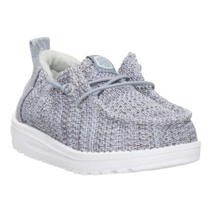 lildude slip on core grey/white