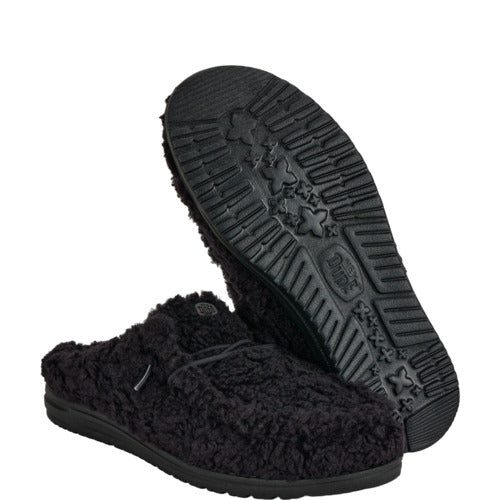 wendy slipper cozy black/black wendy slipper cozy black/black