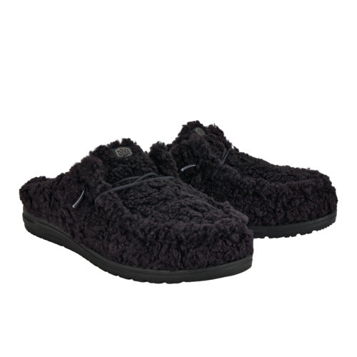 wendy slipper cozy black/black wendy slipper cozy black/black
