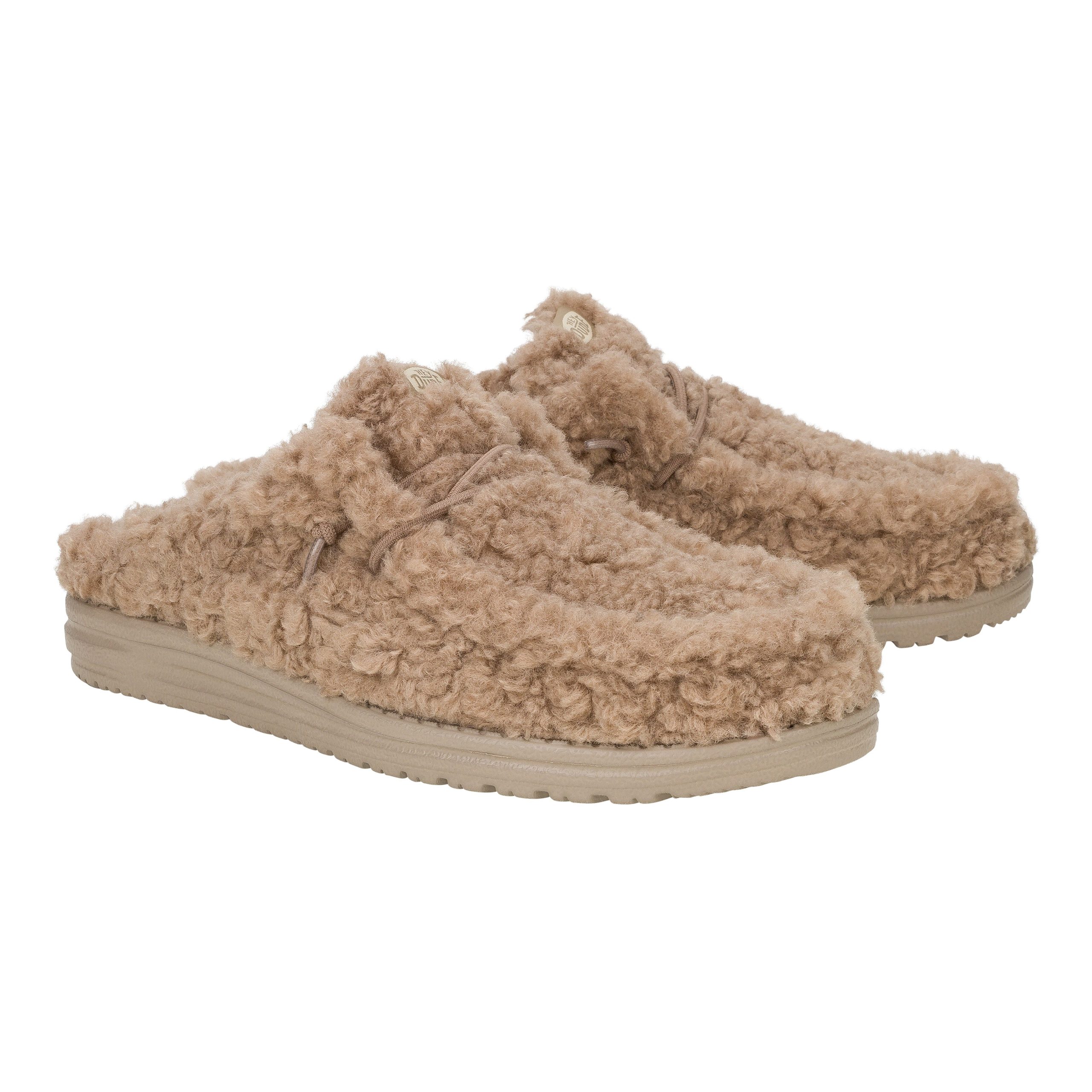 wally slipper cozy timber wolf wally slipper cozy timber wolf