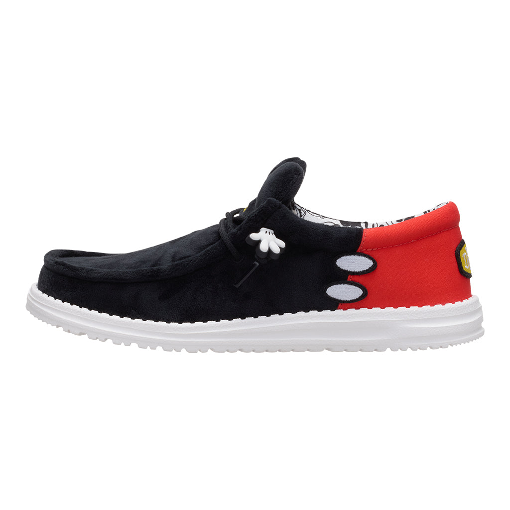 disney mickey mouse wally mickey black/red disney mickey mouse wally mickey black/red