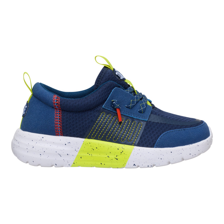 sirocco play youth sport stripe navy/lime sirocco play youth sport stripe navy/lime