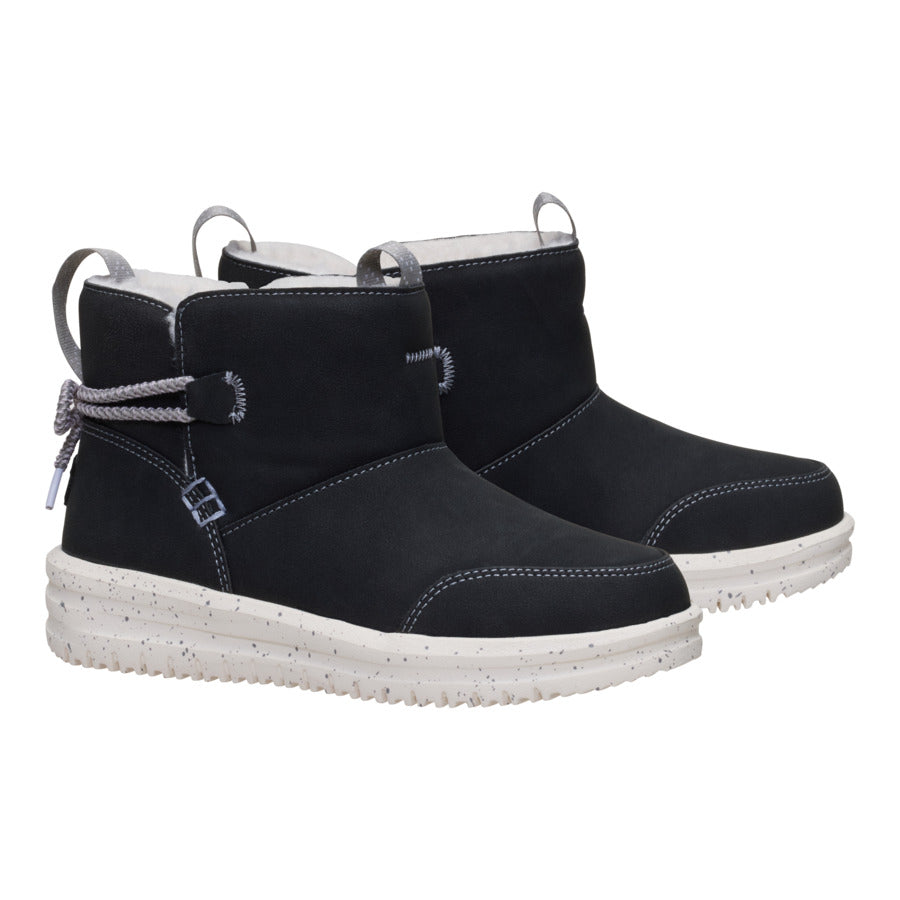 camden bow boot youth cozy black camden bow boot youth cozy black