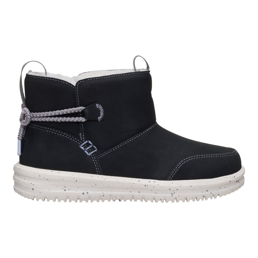 camden bow boot youth cozy black camden bow boot youth cozy black