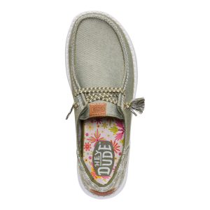 wendy funk embroidered floral olive