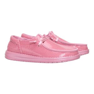 wendy funk mono sequin foxglove pink