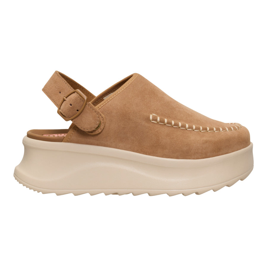delray clog suede tan delray clog suede tan