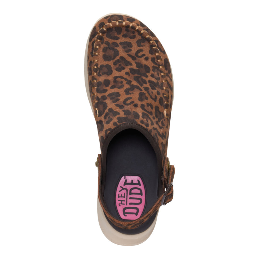 delray clog suede brown leopard delray clog suede brown leopard